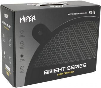 Блок питания Hiper ATX 750W HPB-750D 80+ bronze (24+4+4pin) APFC 120mm fan 6xSATA от магазина РЭССИ