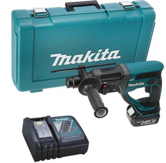 Перфоратор Makita DHR202RF патрон:SDS-plus уд.:1.9Дж аккум. (кейс в комплекте) от магазина РЭССИ