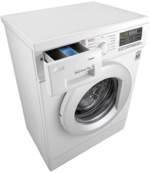 Стиральная машина LG F1296HDS0 класс: A загр.фронтальная макс.:7кг белый от магазина РЭССИ