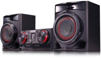 Минисистема LG CJ44 черный 480Вт CD CDRW FM USB BT от магазина РЭССИ