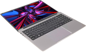 Ноутбук Hiper Office H1574O582DM Core i5 1235U 8Gb SSD256Gb Intel Iris Xe graphics 15.6" IPS FHD (1920x1080) Free DOS 64 grey WiFi BT Cam 4700mAh от магазина РЭССИ
