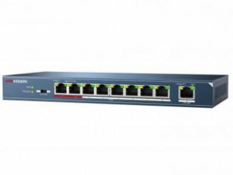 Коммутатор Hikvision DS-3E0109P-E(C) 115W неуправляемый от магазина РЭССИ