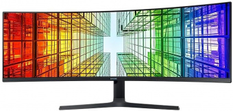 Монитор Samsung 49" S49A950UIU черный VA LED 32:9 HDMI M/M матовая HAS Piv 250cd 178гр/178гр 5120x1440 DP 2K USB 14.6кг от магазина РЭССИ