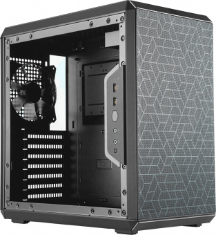 Корпус Cooler Master MasterBox Q500L черный без БП ATX 2x120mm 2x140mm 2xUSB3.0 audio bott PSU от магазина РЭССИ