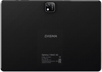 Планшет Digma Optima 1304C 4G SC9863A1 (1.6) 8C RAM3Gb ROM32Gb 10.1" IPS 1280x800 3G 4G Android 12 черный 2Mpix 2Mpix BT GPS WiFi Touch microSD 128Gb 6000mAh от магазина РЭССИ
