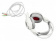 Наушники с микрофоном A4Tech Bloody G300 белый 1.8м мониторные оголовье (G300 WHITE+GREY) от магазина РЭССИ