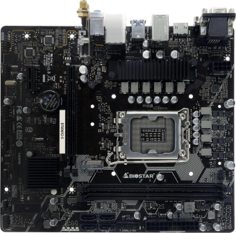 Материнская плата Biostar B760MX2-E Soc-1700 Intel B760 2xDDR5 mATX AC`97 8ch(7.1) 2.5Gg RAID+VGA+DVI+HDMI от магазина РЭССИ