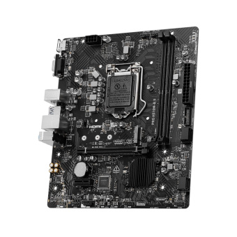 Материнская плата MSI PRO H510M-B II (10Gen only) Soc-1200 Intel H470 2xDDR4 mATX AC`97 8ch(7.1) GbLAN+VGA+HDMI от магазина РЭССИ