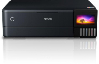 МФУ струйный Epson L8180 (C11CJ21403/402/504/502) A3 Duplex Net WiFi черный от магазина РЭССИ
