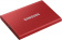 Накопитель SSD Samsung USB-C 2Tb MU-PC2T0R/WW T7 1.8" красный от магазина РЭССИ
