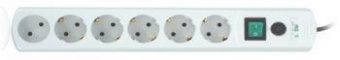 Сетевой фильтр Most RG 3м (6 розеток) белый (коробка) от магазина РЭССИ