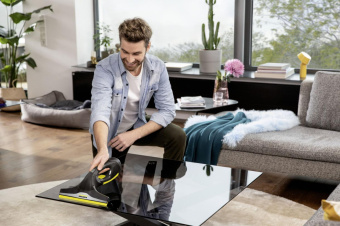 Мойщик окон Karcher WV 2 Plus Multi Edition шир.скреб.:280мм пит.:от аккум. черный от магазина РЭССИ
