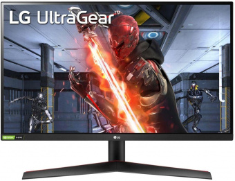 Монитор LG 27" UltraGear 27GN600-B черный IPS LED 1ms 16:9 HDMI матовая 350cd 178гр/178гр 1920x1080 144Hz FreeSync DP FHD 5.8кг от магазина РЭССИ