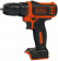 Дрель-шуруповерт Black+Decker BDCDD12-QW аккум. патрон:быстрозажимной от магазина РЭССИ