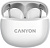 Гарнитура внутриканальные Canyon TWS-5 белый беспроводные bluetooth в ушной раковине (CNS-TWS5W) от магазина РЭССИ