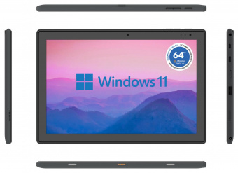 Планшет Digma EVE 1470D Celeron N4000 (1.1) 2C RAM4Gb ROM64Gb 10.1" IPS 1280x800 Windows 11 черный 2Mpix BT WiFi Touch microSD 128Gb mHDMI 3000mAh от магазина РЭССИ