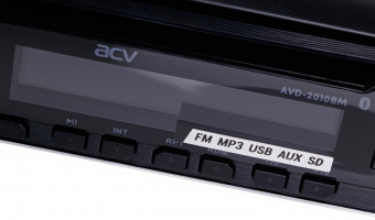 Автомагнитола CD DVD ACV AVD-2010BM 1DIN 4x50Вт от магазина РЭССИ
