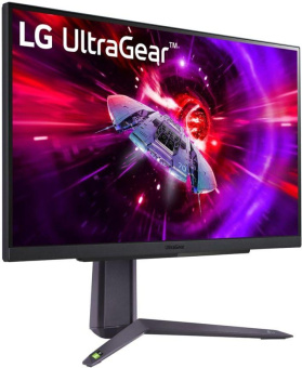 Монитор LG 27" UltraGear 27GR75Q-B черный IPS LED 16:9 HDMI матовая HAS 300cd 178гр/178гр 2560x1440 144Hz FreeSync Premium DP QHD USB 6.19кг от магазина РЭССИ