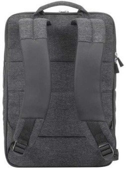 Рюкзак для ноутбука 15.6" Riva 8861 черный полиуретан/полиэстер от магазина РЭССИ