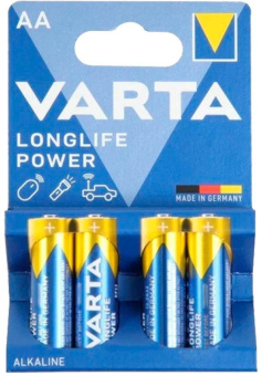Батарея Varta Longlife power High Energy Alkaline LR6 AA (2шт) от магазина РЭССИ