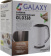 Чайник электрический Galaxy GL 0318 1.7л. 2000Вт белый/черный корпус: металл/пластик (ГЛ0318БЕЛ) от магазина РЭССИ