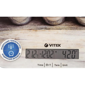 Весы кухонные электронные Vitek VT-2429 макс.вес:5кг от магазина РЭССИ
