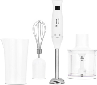 Блендер погружной Vitek VT-8534 800Вт белый от магазина РЭССИ