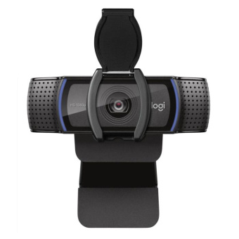 Камера Web Logitech C920e черный 3Mpix (1920x1080) USB2.0 с микрофоном (960-001086) от магазина РЭССИ