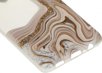 Чехол (клип-кейс) Gresso для Samsung Galaxy A02 Air прозрачный/золотистый (GR17AAAE9180) от магазина РЭССИ