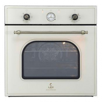 Духовой шкаф Электрический Lex EDM 070C IV стекло слоновая кость от магазина РЭССИ