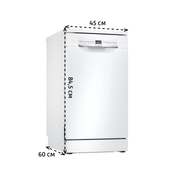 Посудомоечная машина Bosch SPS2HMW54Q белый (узкая) от магазина РЭССИ