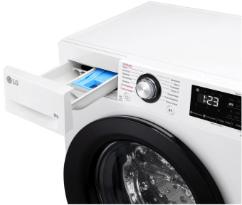 Стиральная машина LG F2V3PS6W класс: A загр.фронтальная макс.:8кг белый инвертер от магазина РЭССИ