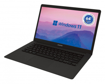 Ноутбук Digma EVE 14 C414 Celeron N4000 4Gb eMMC128Gb Intel UHD Graphics 600 14" IPS FHD (1920x1080) Windows 11 Home Single Language 64 black WiFi BT Cam 5000mAh (NCN144BXW03) от магазина РЭССИ