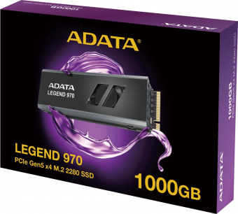Накопитель SSD A-Data PCI-E 5.0 x4 1TB SLEG-970-1000GCI SLEG-970-2000GCI Legend 970 M.2 2280 от магазина РЭССИ