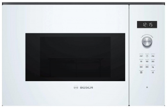 Микроволновая печь Bosch BFL524MW0 20л. 800Вт белый (встраиваемая) от магазина РЭССИ