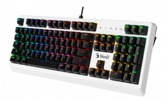Клавиатура A4Tech Bloody B810RC механическая белый/черный USB for gamer LED от магазина РЭССИ