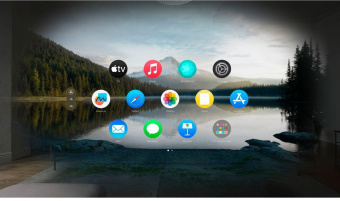 Очки виртуальной реальности Apple Vision Pro 1Tb A2117 серый от магазина РЭССИ