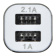 Картинка Автомобильное зар./устр. Digma DGCC-2U-3A-WG 15W 2.1A+1A 2xUSB универсальное белый от магазина РЭССИ Автомобильное зар./устр. Digma DGCC-2U-3A-WG 15W 2.1A+1A 2xUSB универсальное белый от магазина РЭССИ
