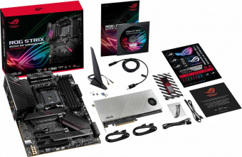 Материнская плата Asus ROG STRIX B550-XE GAMING WIFI Soc-AM4 AMD B550 4xDDR4 ATX AC`97 8ch(7.1) 2.5Gg RAID+HDMI+DP от магазина РЭССИ