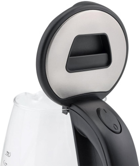 Чайник электрический Scarlett SC-EK27G30 1.8л. 1800Вт сталь/черный корпус: стекло/пластик от магазина РЭССИ