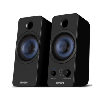 Колонки Sven 431 2.0 черный 6Вт BT от магазина РЭССИ