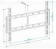 Кронштейн для телевизора Holder LCD-F6607 черный 42"-65" макс.60кг настенный фиксированный от магазина РЭССИ