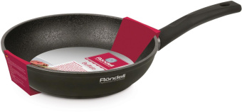 Сковорода Rondell Buffalo RDA-1482 круглая 26см покрытие: Xylan Plus ручка несъемная (без крышки) черный от магазина РЭССИ