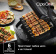 Картинка Электрогриль Tefal Optigrill+ GC712834 2000Вт черный от магазина РЭССИ Электрогриль Tefal Optigrill+ GC712834 2000Вт черный от магазина РЭССИ