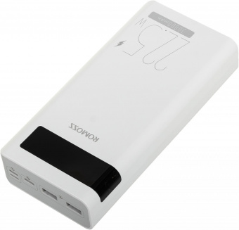Мобильный аккумулятор Romoss Sense 8PF 30000mAh PD 3A белый от магазина РЭССИ