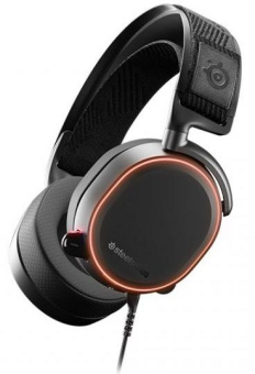 Наушники с микрофоном Steelseries Arctis Pro черный 3м мониторные оголовье (61486) от магазина РЭССИ