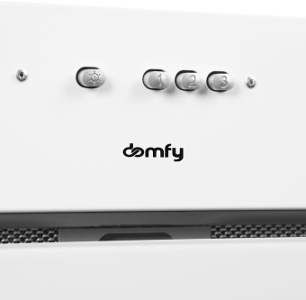 Вытяжка встраиваемая Domfy DM6036BB WG белый управление: кнопочное (1 мотор) от магазина РЭССИ