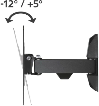 Кронштейн для телевизора Hama 00220821 черный 19"-48" макс.20кг настенный поворот и наклон от магазина РЭССИ