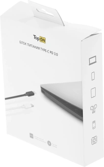 Адаптер TopON TOP-LE45QW автоматический 45W 5V-20V 2.25A от бытовой электросети от магазина РЭССИ
