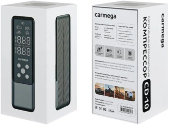 Автомобильный компрессор Carmega CD-10 шланг 0.30м от магазина РЭССИ